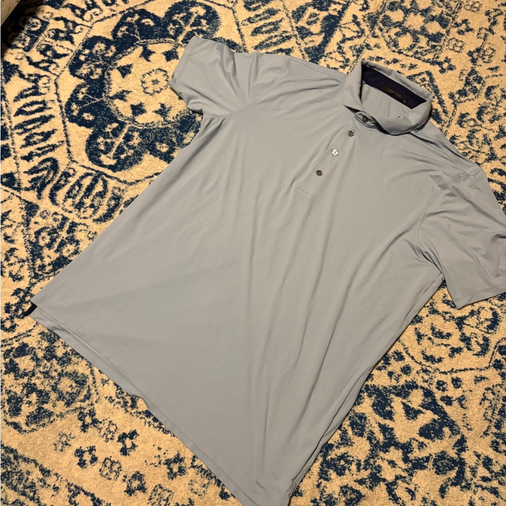 Greyson Light Gray Polo Shirt